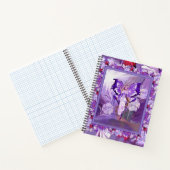 Lila Sun Fairy-Notebook Notizblock (Innenseite)
