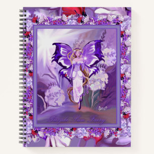 Lila Sun Fairy-Notebook Notizblock