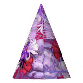 Lila Sun Fairy Party Hat Partyhütchen (Rückseite)