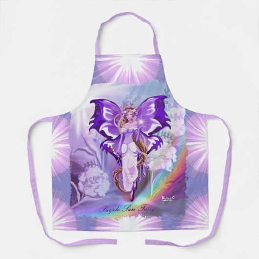 Lila Sun Fairy Schürze (Vorderseite)