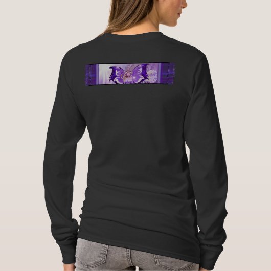 Lila Sun Fairy T - Shirt (Rückseite)