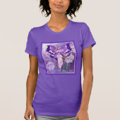 Lila Sun Fairy T - Shirt (Vorderseite)