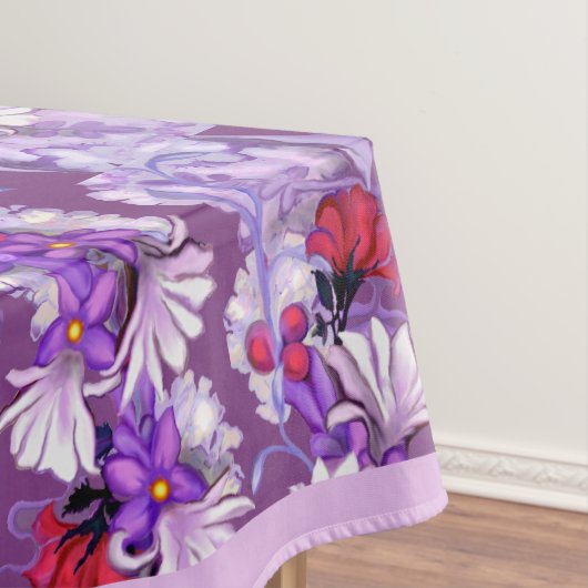 Lila Sun Fee Tablecloth Tischdecke (Beispiel)