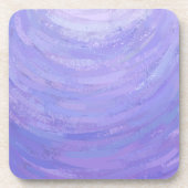 Lila Sun Getränkeuntersetzer (Vorderseite)