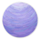 Lila Sun Keramikknauf (Vorderseite)