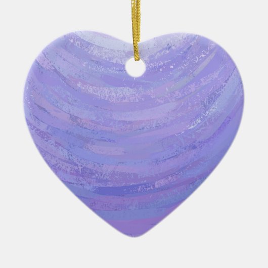 Lila Sun Keramikornament (Vorne)