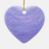 Lila Sun Keramikornament (Hinten)