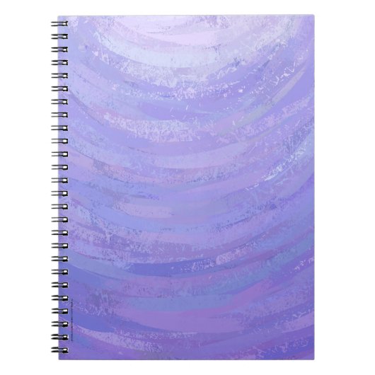 Lila Sun Notizblock (Vorderseite)