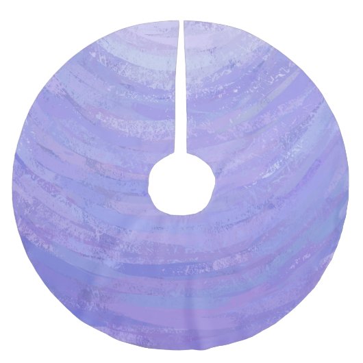 Lila Sun Polyester Weihnachtsbaumdecke (Vorderseite)