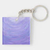 Lila Sun Schlüsselanhänger (Rückseite)