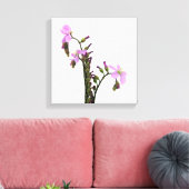 Lila Sundew-Blume Leinwanddruck (Insitu (Wohnzimmer))