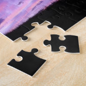 Lila Sunset Jigsaw Puzzle (Seite)