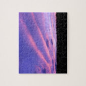 Lila Sunset Jigsaw Puzzle (Vertikal)