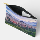 Lila Sunset Zubehörtasche (Offen)