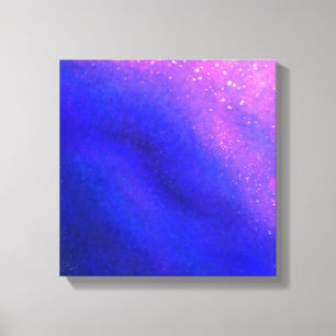 Lila Supernova - Leinwand