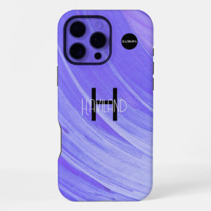 Lila Surfer Style Handyhülle iPhone 16 Pro Max Hülle