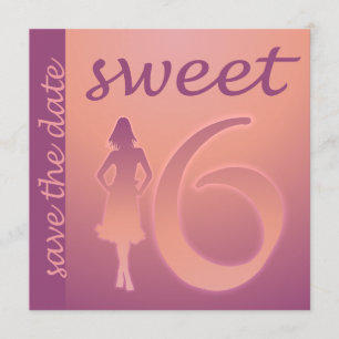 Lila Sweet 16 Save the Date