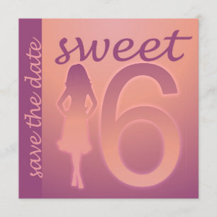 Lila Sweet 16 Save the Date
