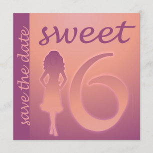 Lila Sweet 16 Save the Date