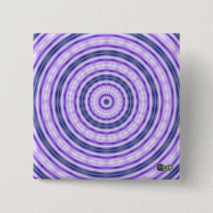 Lila Swirl-Abzeichen Button