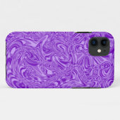 Lila Swirl Case-Mate iPhone Hülle (Rückseite (Horizontal))