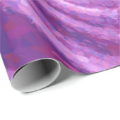 Lila Swirl Geschenkpapier (Rolleneckpunkt)