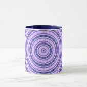 Lila Swirl-Tasse Tasse (Zentrum)