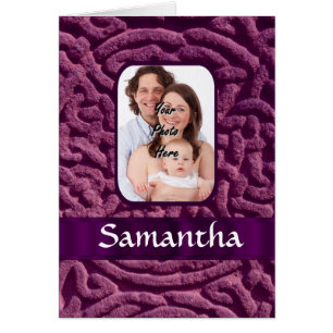 Lila Symbol für keltische Knüpfarbeit