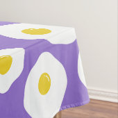 Lila Tablecloth, sonniges Ei Tischdecke (Beispiel)