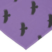 Lila Tablette mit Adler - Custom Colors Tischdecke (Schrägansicht)