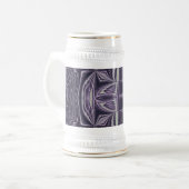 Lila Tanz Bierglas (Vorderseite Links)