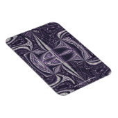 Lila Tanz Magnet (Rechte Seite)