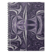 Lila Tanz Notizblock (Vorderseite)