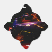 lila Tanzbox Geschenkschachtel (Ungefaltet)