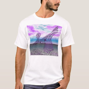 Lila Tänzer - T-Shirt