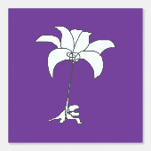 Lila Tapete (Vorderseite)