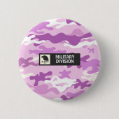 Lila-Tarnmuster Button (Vorderseite)