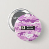 Lila-Tarnmuster Button (Vorne & Hinten)