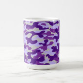 Lila-Tarnmuster  Kaffeetasse (Mittel)