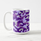 Lila-Tarnmuster  Kaffeetasse (Links)