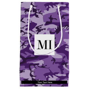 Lila Tarnmuster, Tarnung, Militär, Armee Kleine Geschenktüte