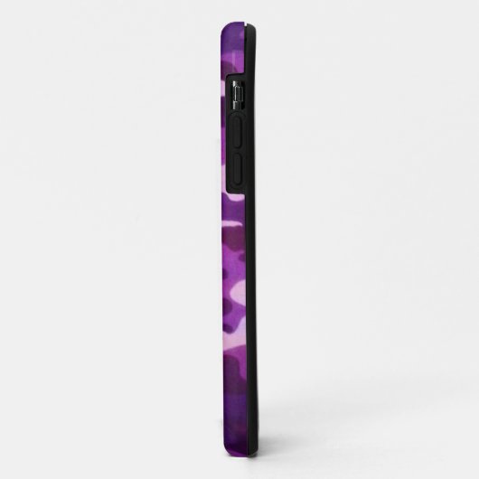 lila Tarnung Case-Mate iPhone Hülle (Hinten/Links)