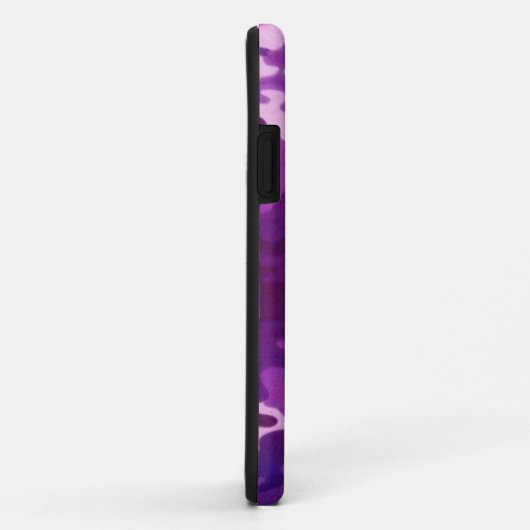 lila Tarnung Case-Mate iPhone Hülle (Hinten/Rechts)