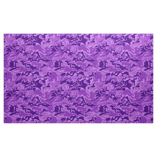 Lila Tarnungs-Muster-Gewebe Stoff (Yard (91,4 cm))