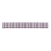 Lila Tartan Ripsband (Vorderseite)