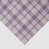 Lila Tartan Seidenpapier (Ausschnitt)