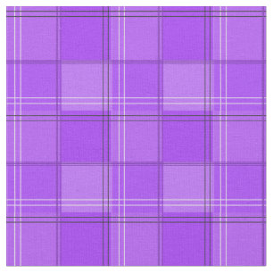 Lila Tartan Stoff