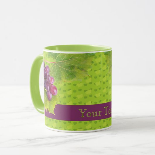 Lila Tasse (Vorderseite Links)