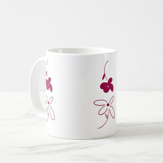 Lila Tasse (Vorderseite Links)