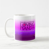 Lila Tasse der Stieftochter liebevolle Hand (Links)